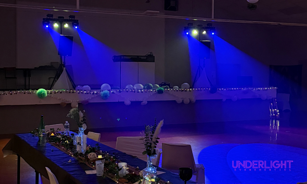 Lumière ambiance anniversaire