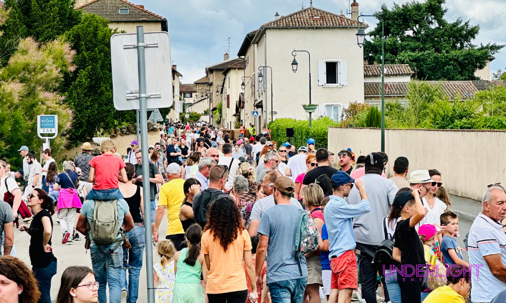 Sonorisation extérieure événement sportif