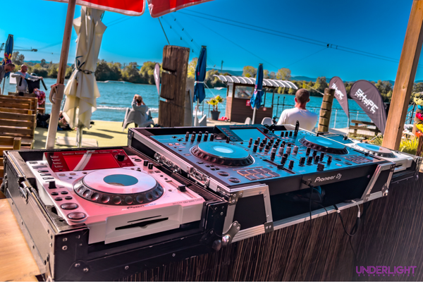 Soirée de club sportif piste de danse